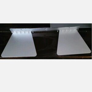 Umbra Steel Conceal Double Shelf Invisible Floating Book Shelf w/ 3 Screws